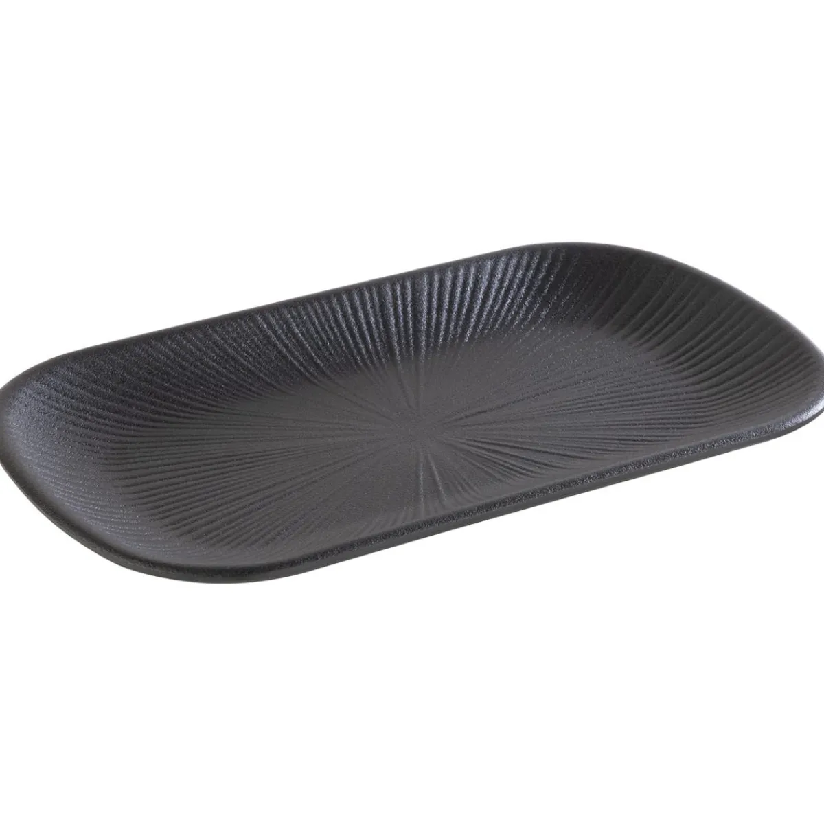 Plateau GN1/4 mélamine noir 26,5x16,2x2,5 cm Nero - APS Online