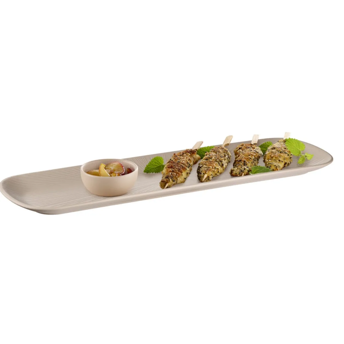 APS Plateau GN2/4 mélamine sable 53x16,2x2,5 cm Nero Discount
