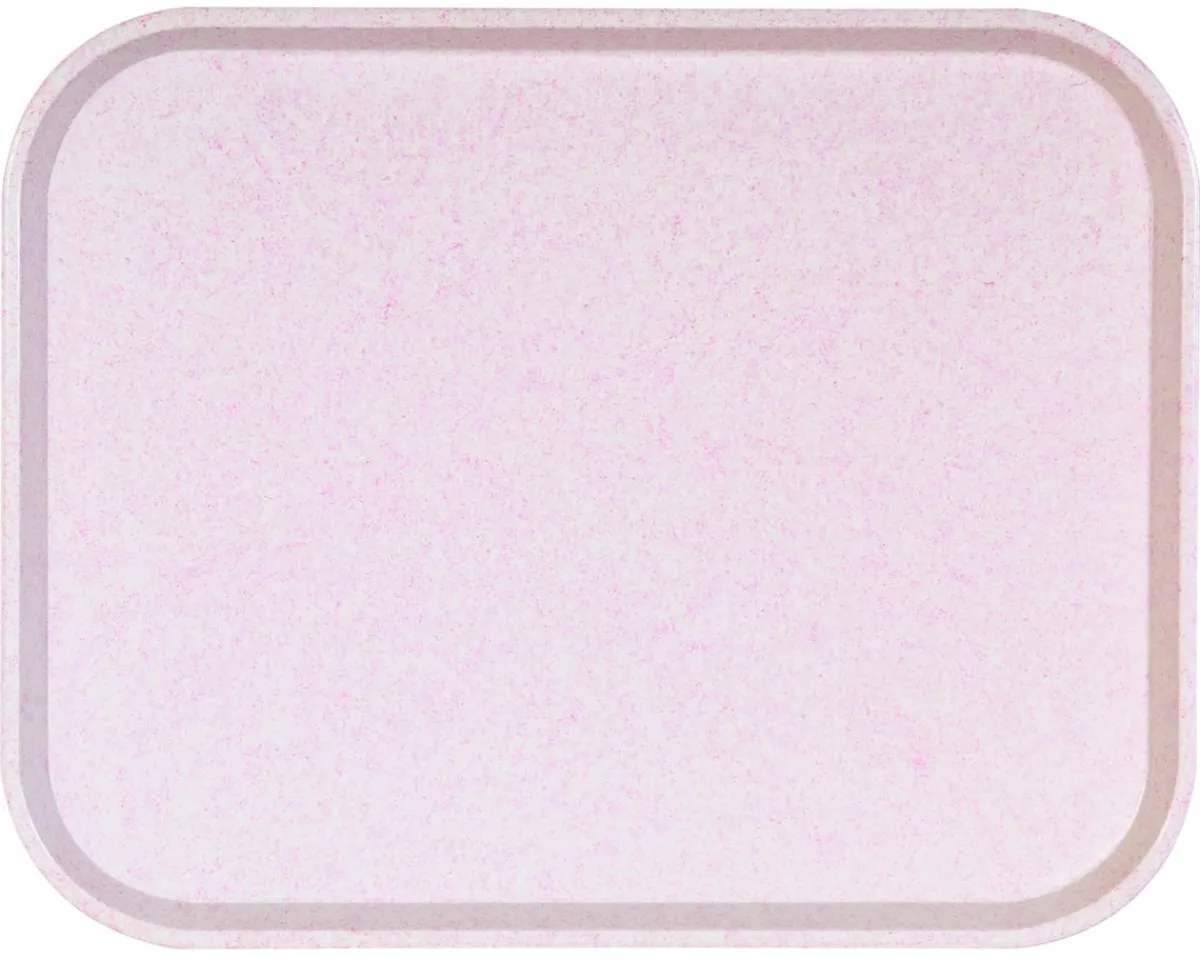 Plateau GN1/2 polyester rose 32x26 cm Poly One - PLATEX Clearance