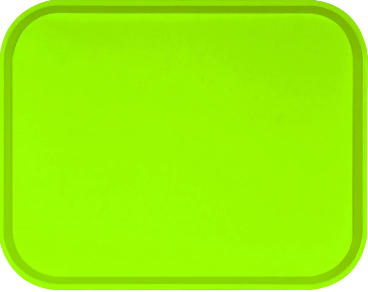 Plateau GN1/2 polyester vert 32,5x26,5 cm Poly Str - PLATEX New