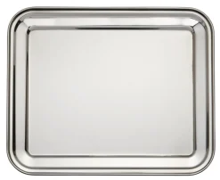 PRO.MUNDI Plateau inox 32x26,5 cm Traiteur Clearance