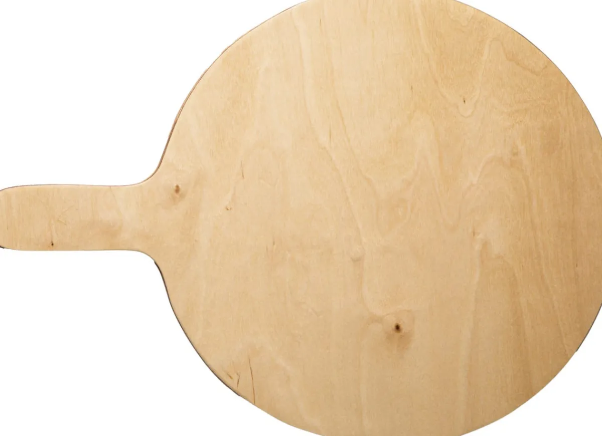 Plateau léger rond bouleau 45 cm - DE LA ROCA Discount
