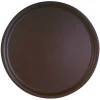 Plateau limonadier polyester marron Ø 45 cm - PLATEX Hot