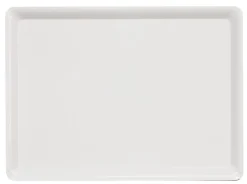 Plateau mélamine blanc 38x28 cm Plateau S - PLATEX Hot