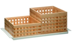 Plateau mélamine blanc 59,5x35,5x3,5 cm - APS New