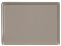 Plateau mélamine brun 38x28 cm Plateau S - PLATEX Best