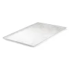 PLATEX Plateau mélamine marbre blanc 60x40 cm Matt Clearance