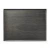 Plateau mélamine marron 60x40 cm Matt - PLATEX Clearance