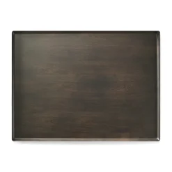 PLATEX Plateau mélamine marron 40x30 cm Matt Online