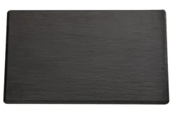 APS Plateau mélamine noir 53x32,5x1 cm Slate Discount