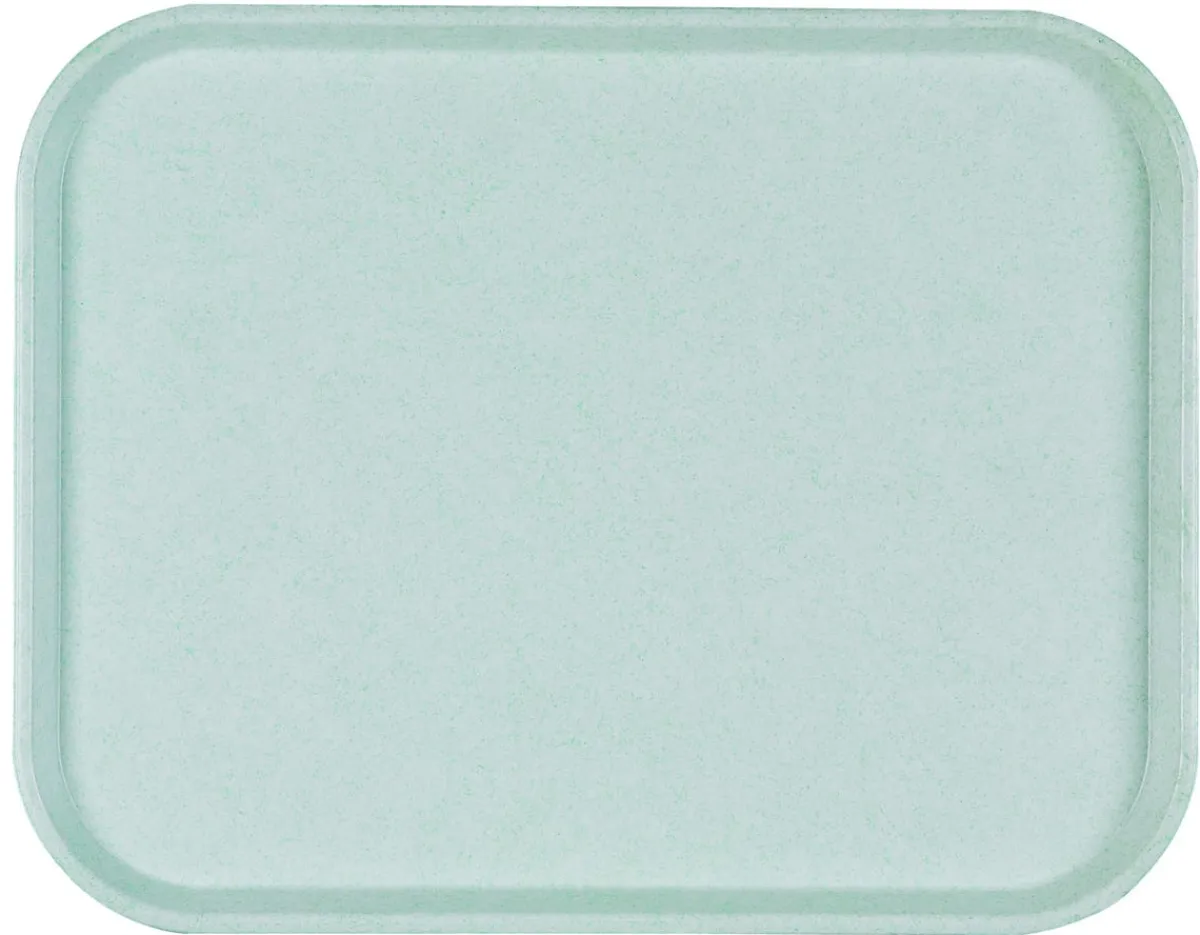 Plateau polyester bleu 46x36 cm Poly One - PLATEX Sale