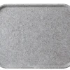 Plateau polyester gris 46x36 cm Poly Str - PLATEX Online