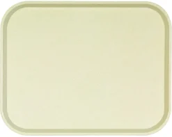 Plateau polyester jaune 41x30 cm Poly One - PLATEX Online