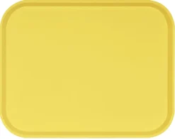 Plateau polyester jaune 53x32,5 cm Poly Str - PLATEX New