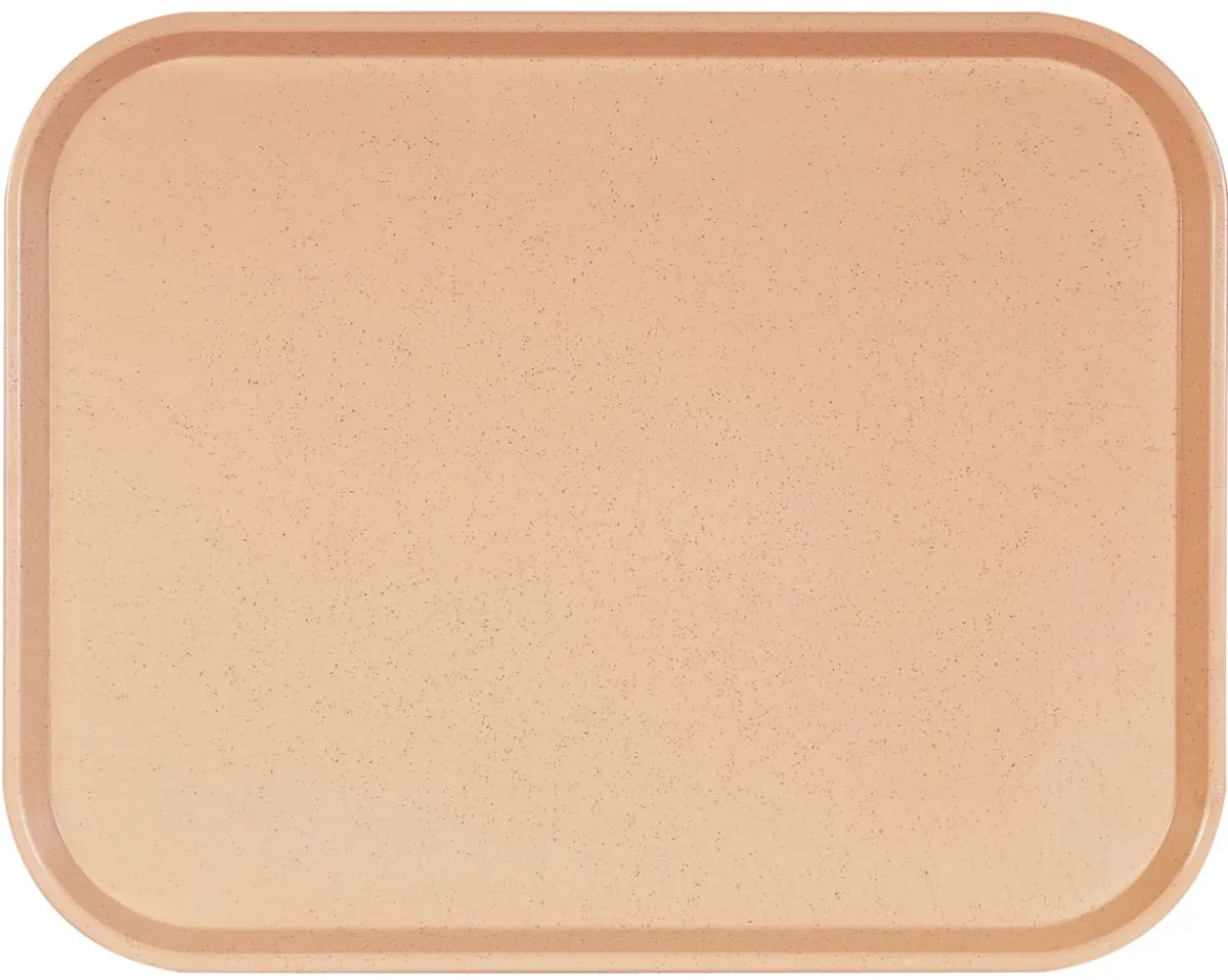 Plateau polyester rose 46x36 cm Poly Str - PLATEX Hot