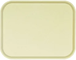 Plateau polyester vanille 46x36 cm Poly One - PLATEX Hot