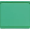 Plateau polyester vert 35x27 cm Fast Food - PLATEX Outlet