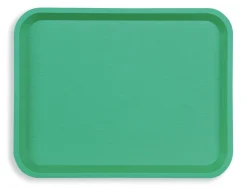 Plateau polyester vert 35x27 cm Fast Food - PLATEX Outlet