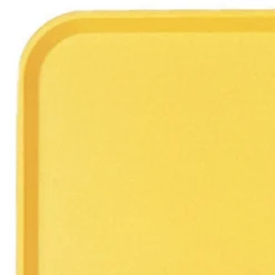 Plateau polypropylène (pp) jaune 46x36 cm Fast Food - CAMBRO New