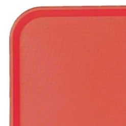 Plateau polypropylène (pp) rouge 34,5x26,5 cm Fast Food - CAMBRO Online