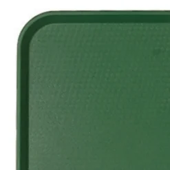 CAMBRO Plateau polypropylène (pp) vert 34,5x26,5 cm Fast Food Clearance