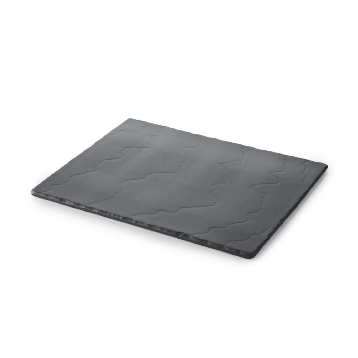 REVOL Plateau rectangulaire noir porcelaine culinaire 32,5 cm Basalt New