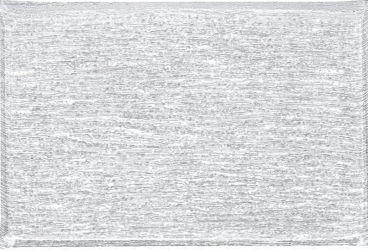 PLATEX Plateau rectangulaire transparent acrylique 60 cm Pap Glace Discount