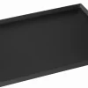 PRO.MUNDI Plateau repas rectangulaire noir carton 37,2x27,2x1,7 cm Oxstal (20 pièces) Hot
