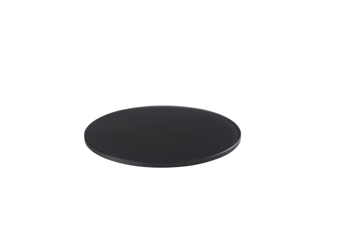 MEALPLAK Plateau rond gris résine Nacryl® Ø 30 cm Discount