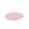 MEALPLAK Plateau rond pour cloche résine Nacryl® rose Ø 33 cm 1 cm Hot