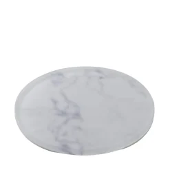 REVOL Plateau résine Nacryl® marbre blanc Ø 17 cm 1 cm Mealplak Clearance
