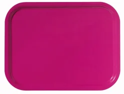 PLATEX Plateau stratifié bois fuschia 37x28 cm Outlet