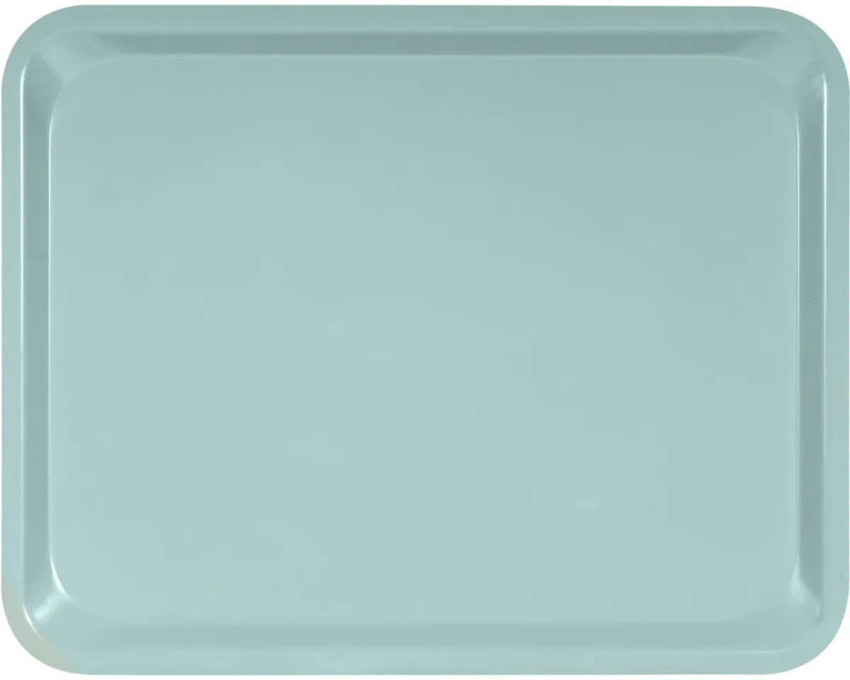 Plateau stratifié bois gris 46x36 cm - PLATEX Online