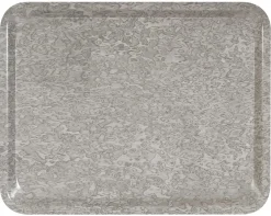 Plateau stratifié bois gris 46x36 cm - PLATEX Discount