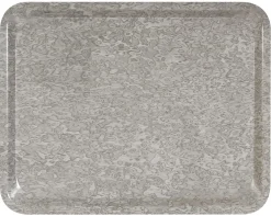 PLATEX Plateau stratifié bois gris 37x28 cm Hot