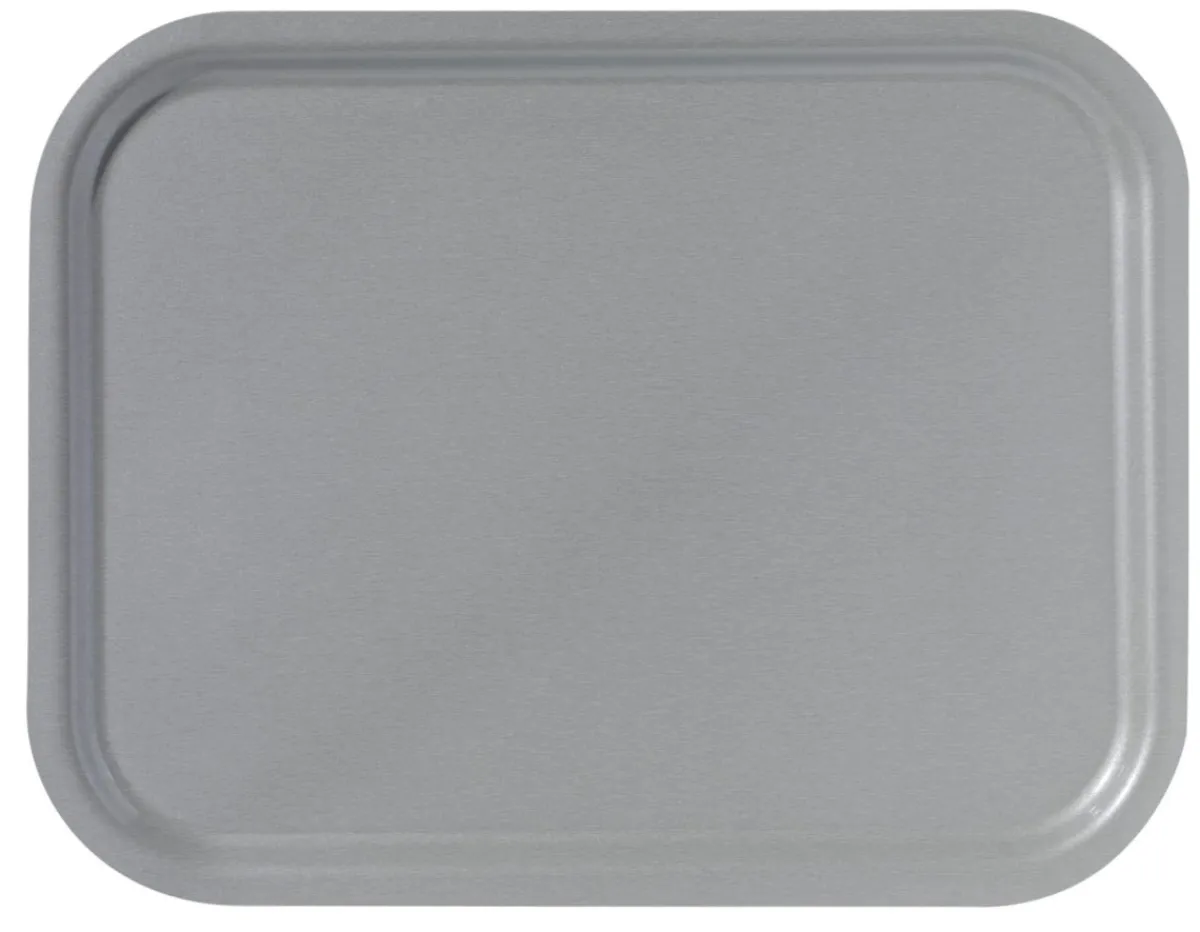 Plateau stratifié bois gris 46x36 cm - PLATEX Best