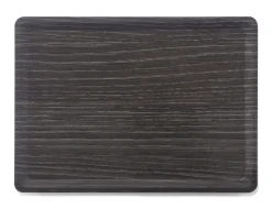 Plateau stratifié bois marron 40x30 cm - PLATEX Online