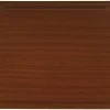 PLATEX Plateau stratifié bois marron 46x36 cm New