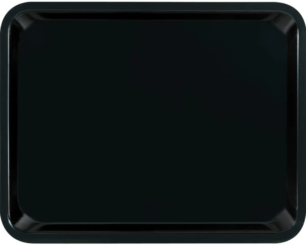 PLATEX Plateau stratifié bois noir 37x28 cm Best