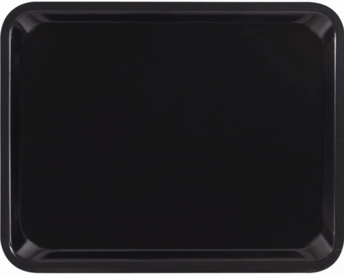 Plateau stratifié GN1/2 bois compresse noir 32,5x26,5 cm Suprex - PLATEX Outlet