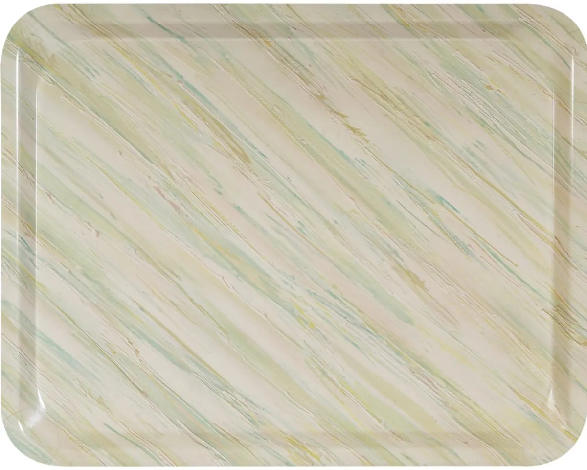 Plateau stratifié GN1/2 bois ivoire 32,5x26,5 cm - PLATEX New