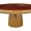 PROOF Plateau surélevé rond jaune porcelaine Ø 29 cm Elements Mustard Outlet