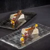 APS Plateau sushi verre 26x13x1,5 cm Takashi Outlet