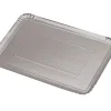 Plateau traiteur rectangulaire argent carton 42x28 cm (25 pièces) - Aucune Discount