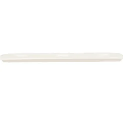 Plat 3 empreintes rectangulaire ivoire porcelaine vitrifiée 36,5 cm Shaped - RAK New