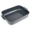 PEUGEOT SAVEURS Plat à four ardoise porcelaine 19x11 cm New