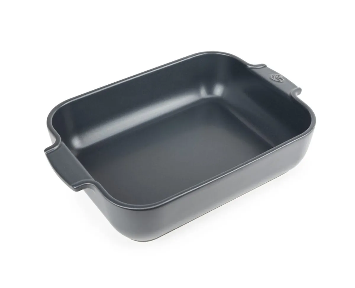 PEUGEOT SAVEURS Plat à four ardoise porcelaine 19x11 cm New