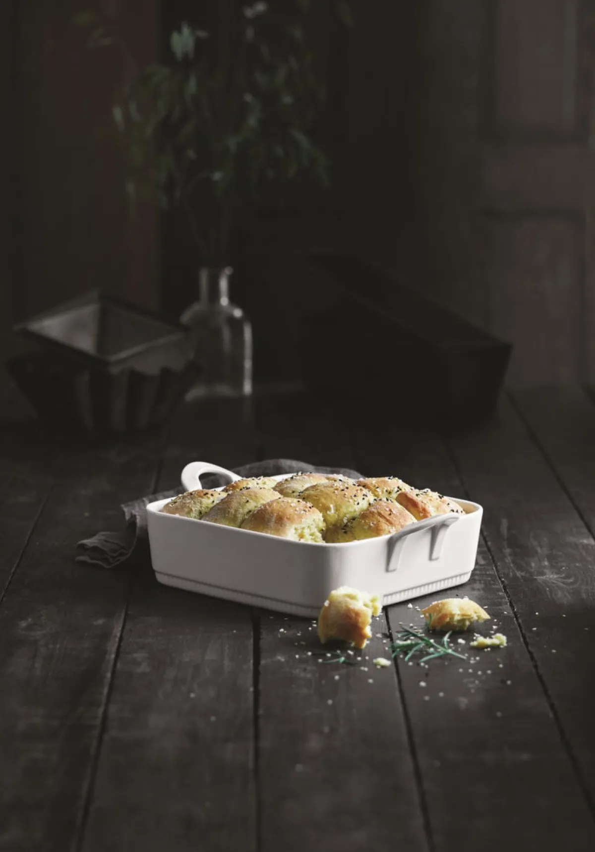 Plat à four carré blanc porcelaine culinaire 27x27 cm Toulouse - PILLIVUYT Online