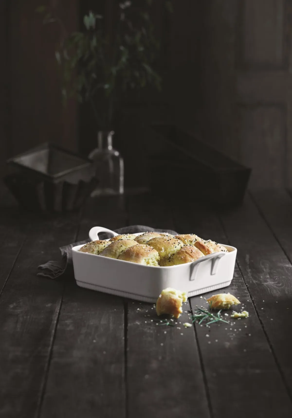 PILLIVUYT Plat à four carré blanc porcelaine culinaire 22x22 cm Toulouse Sale