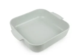 PEUGEOT SAVEURS Plat à four carré vert sauge porcelaine 36 cm Céramique Hot